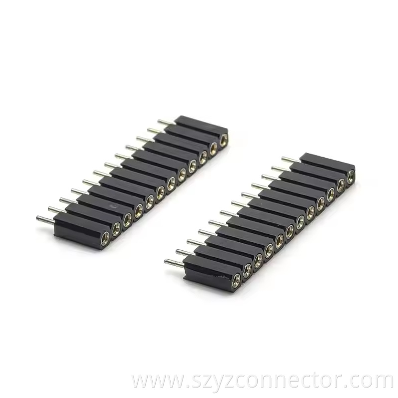 2.54mm Pitch Machined Female Header Connector H7.0mm L10.0mm 112P (1)